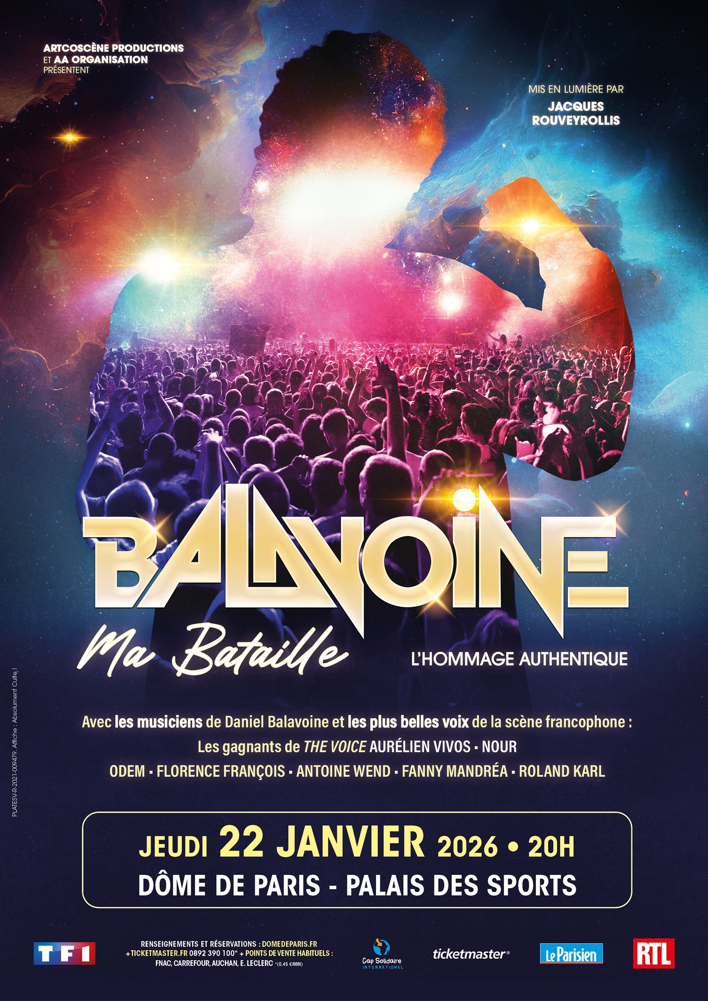 Balavoine Ma Bataille - 22 janvier 2026 à Paris