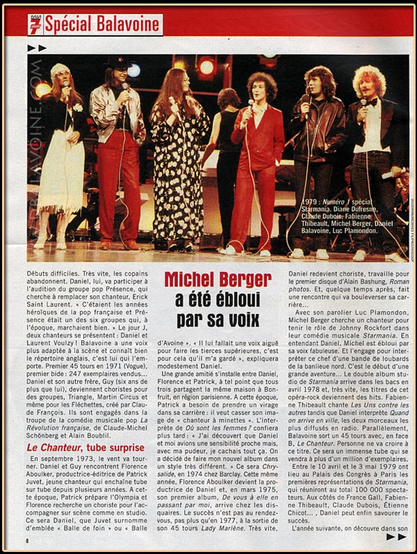 Télé 7 Jours - semaine du 10 au 16 septembre 2005